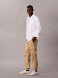 Bej Pantaloni Cargo Skinny Din Twill  Barbati