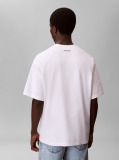 Alb Tricou Cu Print Sezonier 16S April  Barbati