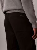 Negru Pantaloni Chino Cu Croiala Dreapta In Stilul Anilor '90  Barbati