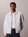 Grey Long Sleeve Cooling Spacer Full-Zip Shirt Jacket  Men