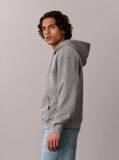 Gri Hanorac Din Bumbac Fleece Cu Logo Varsity  Barbati