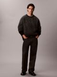 Pink Merino Wool Blend Ombre Jumper  Men