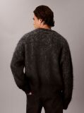 Pink Merino Wool Blend Ombre Jumper  Men