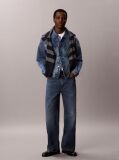 Denim Blugi Cu Croiala Baggy  Barbati