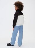 Bej Bluza De Trening Pentru Copii Cu Design Color Block  Fete