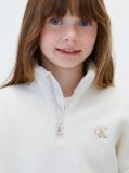 Beige Kids' Teddy Half-Zip Sweatshirt  Girls