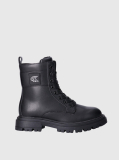 Black Kids Lace-Up Boots  Girls