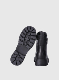 Black Kids Lace-Up Boots  Girls