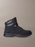 Black Kids Lace-Up Boots  Kids Unisex