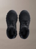 Black Kids Lace-Up Boots  Kids Unisex
