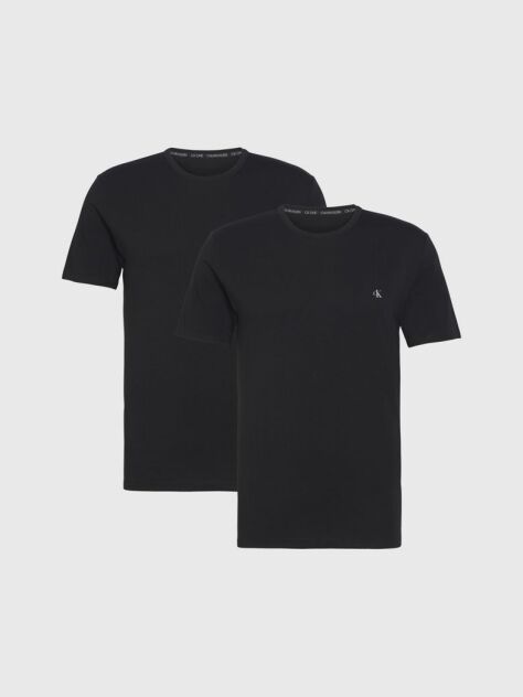 Negru Set 2 Tricouri Lounge - CK ONE  Barbati