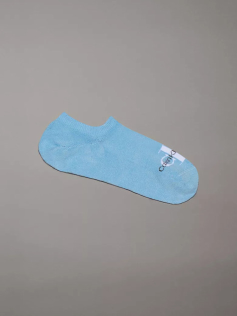 Blue Logo Invisible Socks  Men