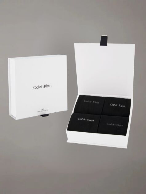 Negru Set Cadou 4 Perechi Sosete Clasice  Barbati