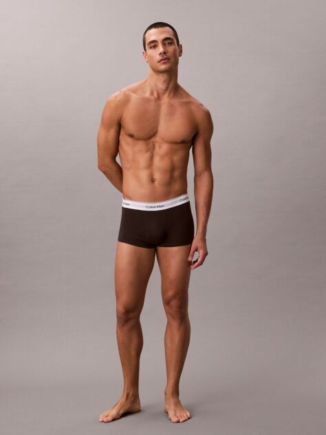 Multi Set 3 Boxeri Cu Talie Joasa – Icon Cotton Stretch  Barbati