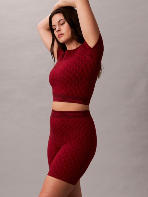 Rosu Pantaloni Scurti Shapewear - Icon  Femei