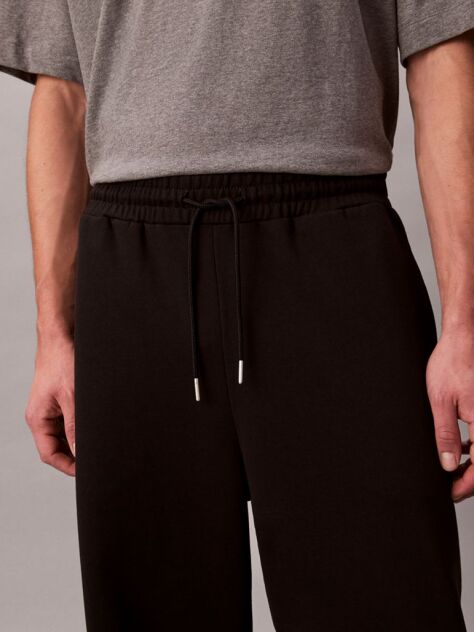 Negru Pantaloni Jogger Din Terry Premium  Barbati