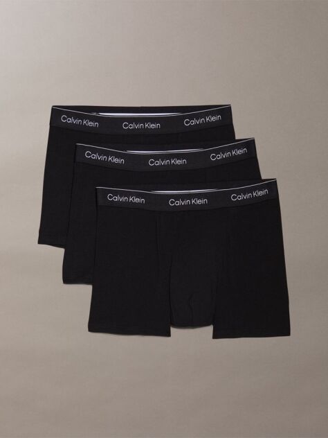 Negru Set 3 Boxeri Relaxati Dart – Icon Cotton Stretch  Barbati