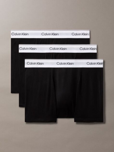 Negru Set 3 Boxeri Relaxati Dart – Icon Cotton Stretch  Barbati