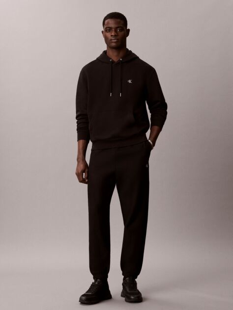 Black Premium Fleece Joggers  Men