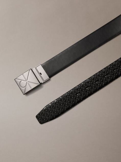 Negru Curea Din Piele Cu Catarama Pin Si Emblema In Relief  Barbati