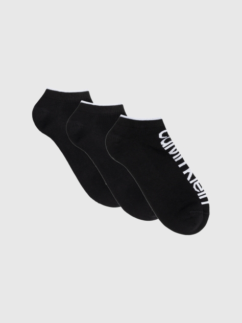 Black 3 Pack Athleisure Men Sneaker Socks  Men
