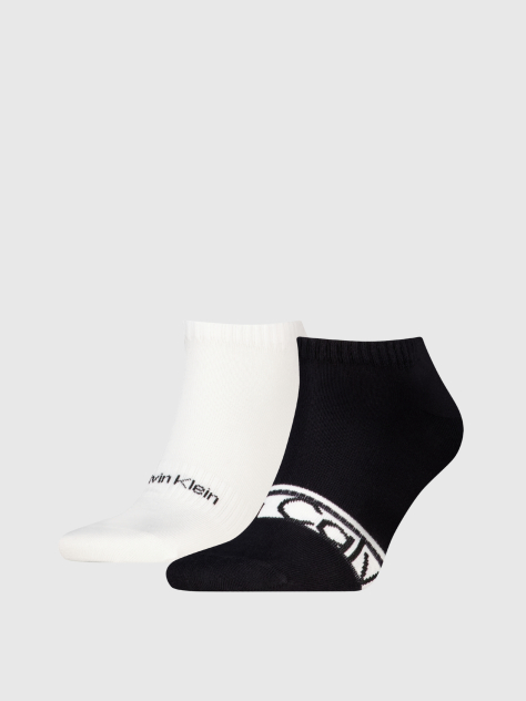 Negru Set 2 Perechi Sosete Scurte Sport  Barbati