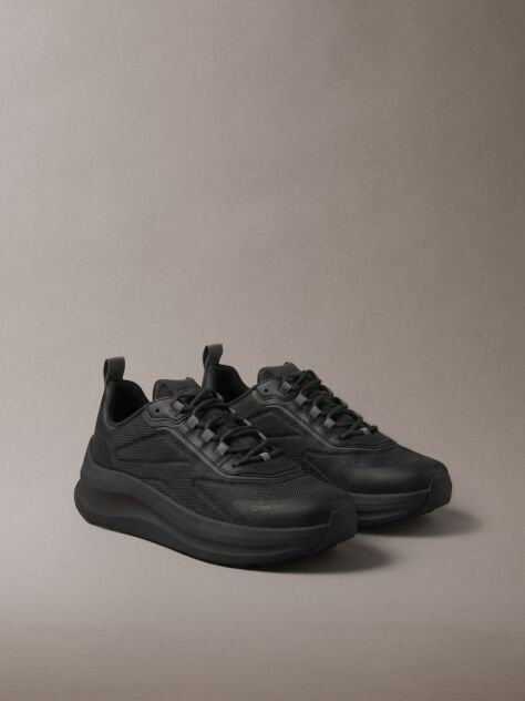 Negru CK Volumax - Adidasi Cu Talpa Chunky Tip Runner  Barbati