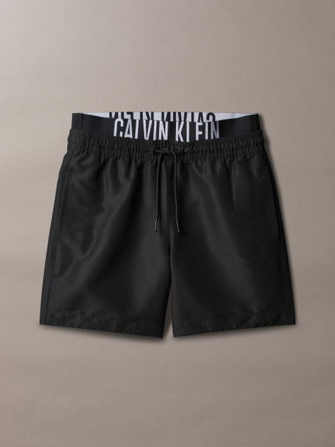 Negru Pantaloni Scurti De Baie Pentru Baieti - Intense Power  Baieti