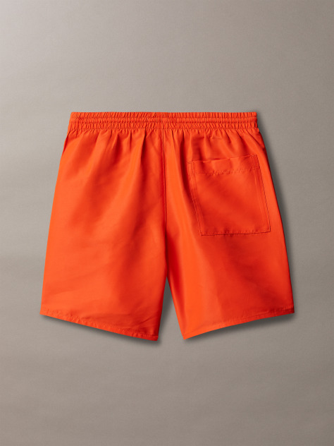 Rosu Pantaloni Scurti De Baie Pentru Baieti - CK Monogram  Baieti