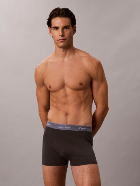 Negru Set 3 Boxeri Relaxati Dart – Icon Cotton Stretch  Barbati