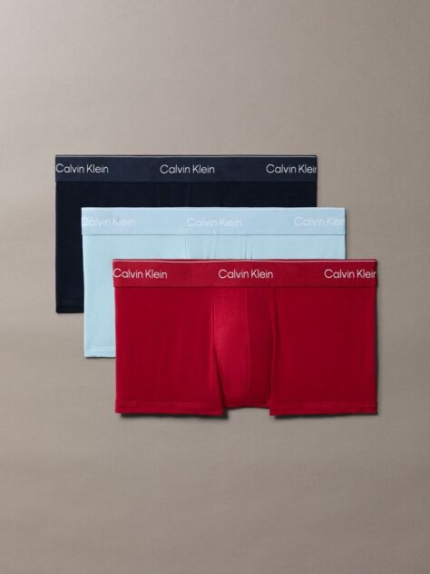 Multi Set 3 Boxeri Cu Talie Joasa – Icon Cotton Stretch  Barbati