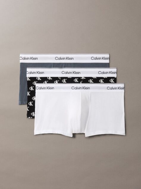 Multi Set 3 Boxeri Cu Talie Joasa – Icon Cotton Stretch  Barbati