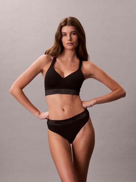 Black Thong - Icon Cotton Modal  Women