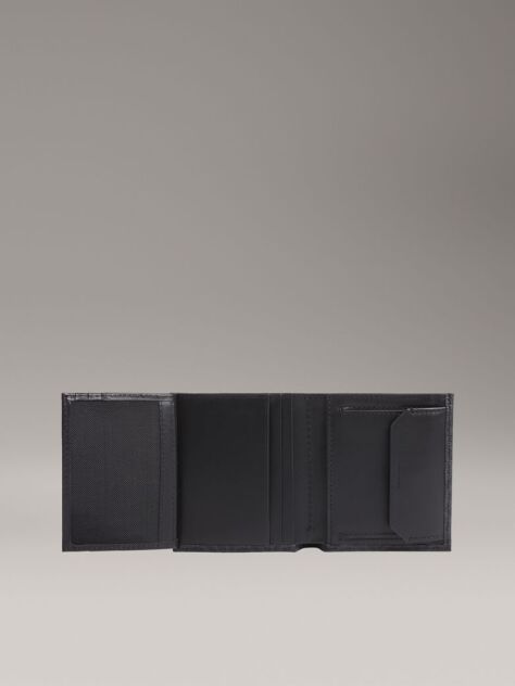 Negru Portofel Trifold  Barbati