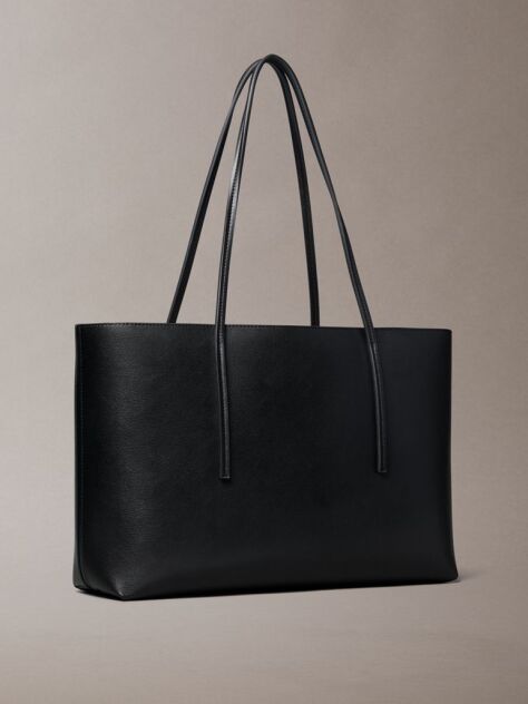 Negru Geanta Tote Cu Logo Foil  Femei
