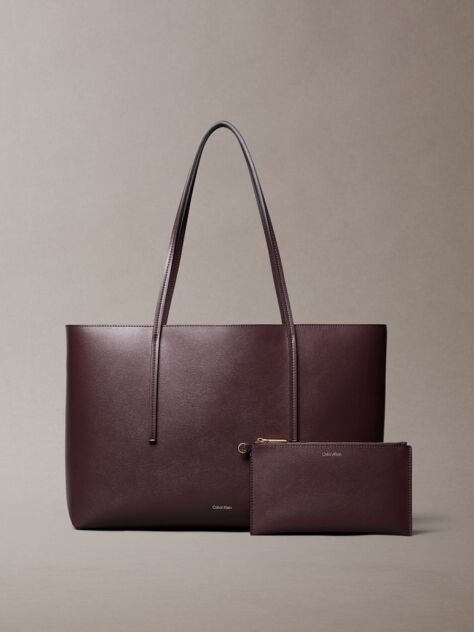 Red Foil Logo Tote Bag  Women