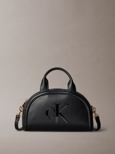 Negru Geanta Crossbody Cu Monograma Signature  Femei