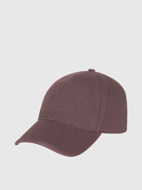 Rosu Sapca Reglabila Din Bumbac Twill Cu Emblema Logo  Femei