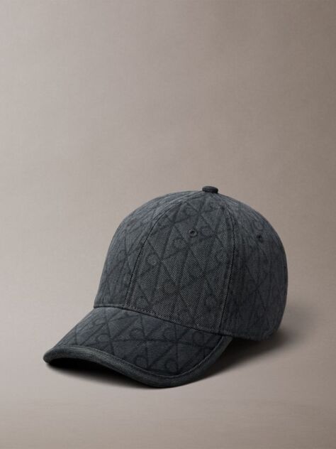 Gri Sapca Din Denim Cu Logo-Emblema Burnout  Femei