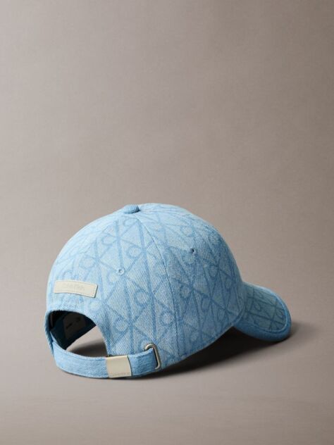 Denim Sapca Din Denim Cu Logo-Emblema Burnout  Femei