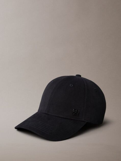 Negru Sapca Baseball Cu Logo Monogram Si Emblema  Femei