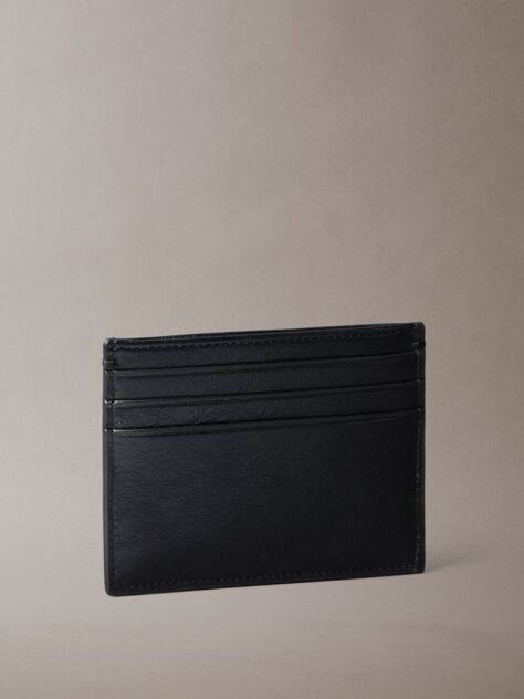 Negru Portcard Cu Impresie Sculptata  Barbati