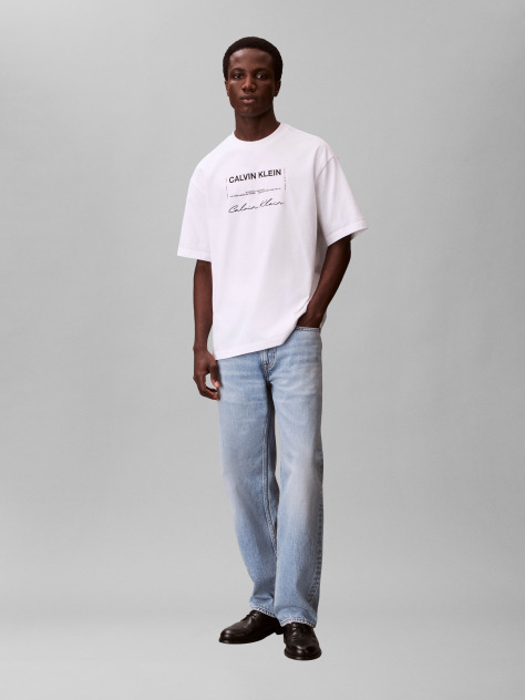 Alb Tricou Cu Print Sezonier 16S April  Barbati