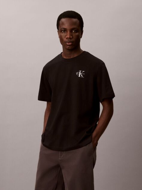 Negru Tricou Cu Maneca Scurta Cu Monologo Si Imprimeu Graffiti Pe Spate  Barbati