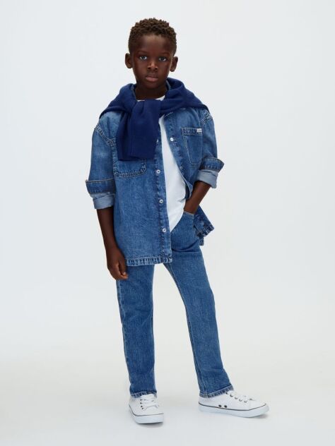 Denim Blugi Pentru Copii Cu Croiala Dad  Baieti