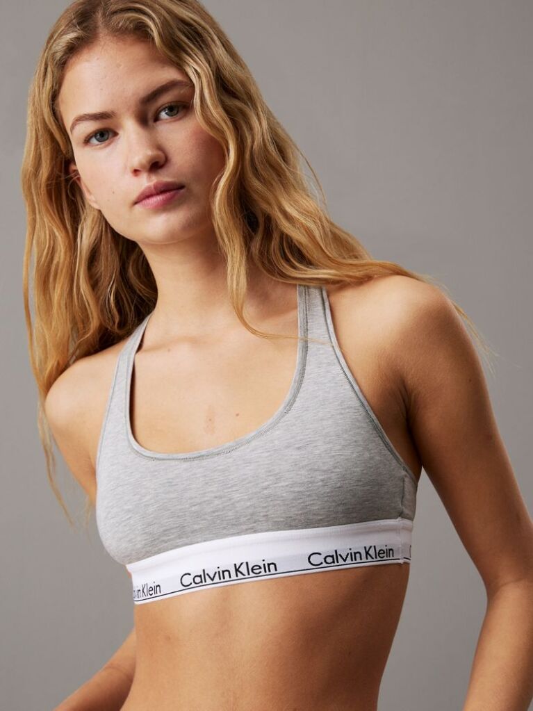 Gri Bralette - Icon Cotton Modal  Femei