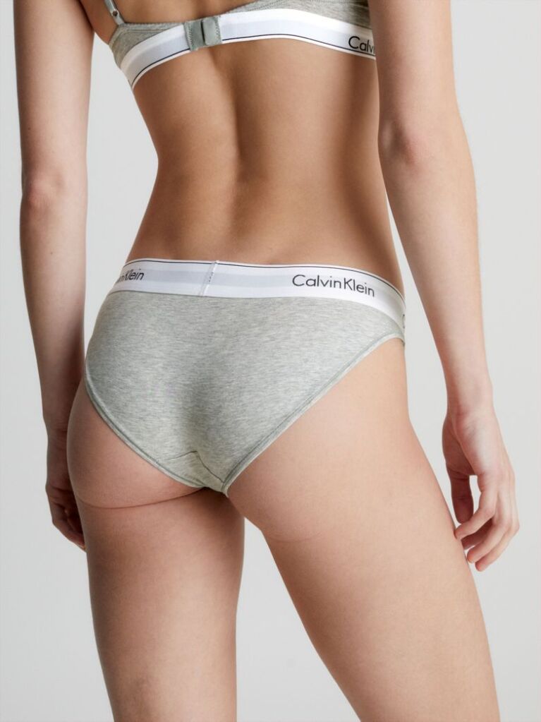 Gri Chiloti Tip Bikini - Icon Cotton Modal  Femei