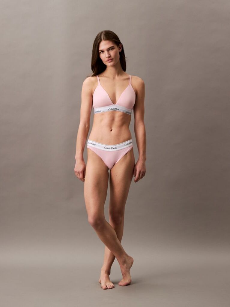 Roz Sutien Triunghi - Icon Cotton Modal  Femei