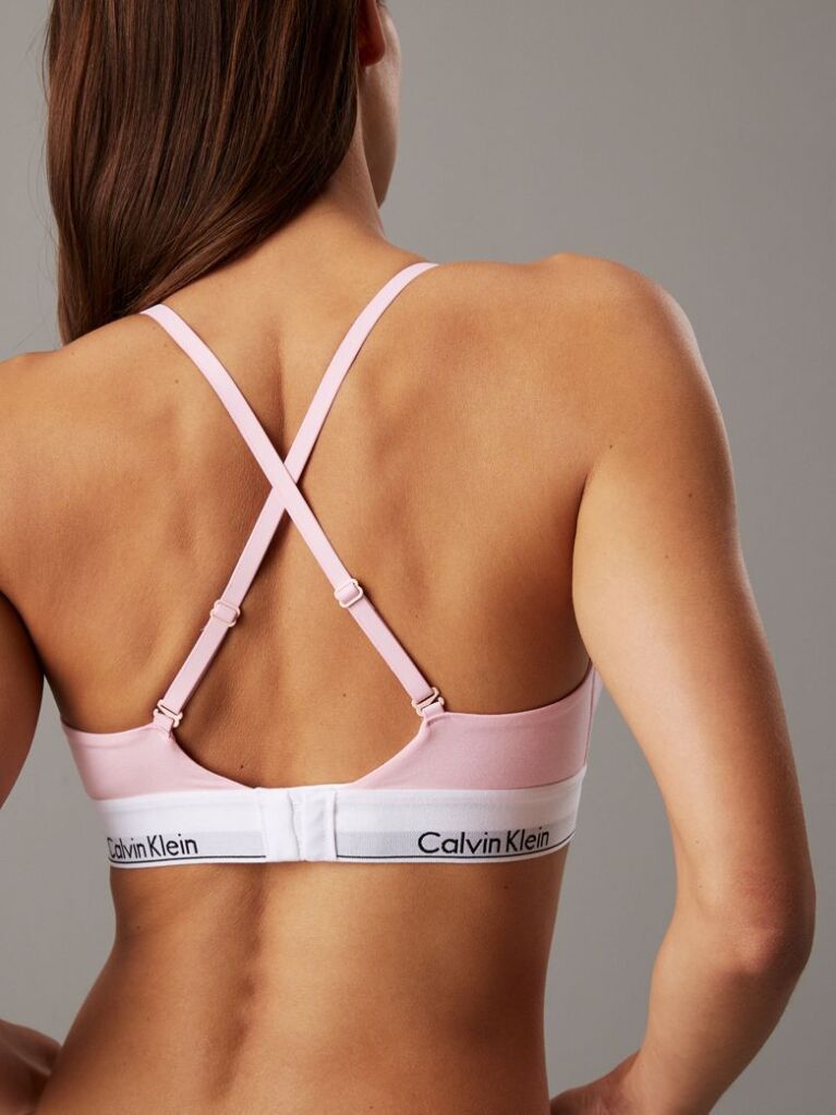 Roz Sutien Triunghi - Icon Cotton Modal  Femei