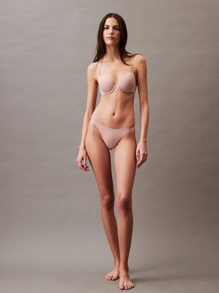 Roz Sutien Demi T-shirt - Minimalist  Femei
